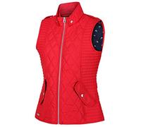 Regatta Carita' - Gilet Termico da Donna Trapuntato Completamente Foderato con Aperture Posteriori, Donna, Scaldamuscoli, RWB093 2EY08L, Rosso Vero., XXS