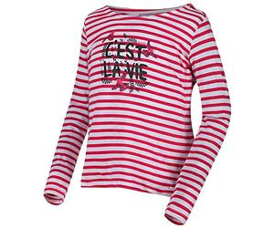 Regatta Carmella' T-Shirt A Maniche Lunghe A Righe con Stampa T-Shirts/Polos/Vests Unisex - Bambini e Ragazzi