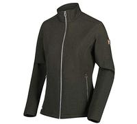 Regatta Charley - Giacca softshell da donna, idrorepellente, antivento e amichevole per equitazione, softshell, Donna, Guscio morbido, RWL177 90512L, Bayleaf, 12