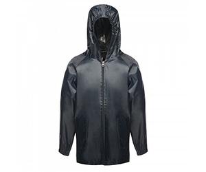 Regatta Coprigiacca Bimbo Pro Strormbreak Con Cappuccio E Dettagli Riflettenti Jackets Waterproof Shell, Unisex bambini, Navy, 11-12