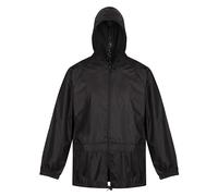 Regatta Coprigiacca Impermebaile Pro Stormbreak Antivento Jackets Waterproof Shell, Uomo, Black, S