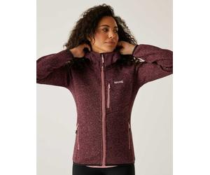 Regatta - Cosy Newhill - Pile rosa polvere con cappuccio e zip 36
