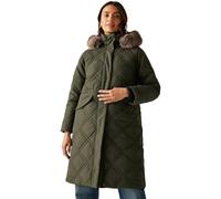 Regatta Donna Freyla Quilted giacca acqua idrofobico isolato Hooded Winter cappotto