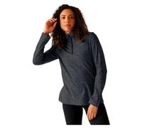 Regatta Donna Sweethart mélange mezza zip pile antipilling asciugatura rapida Winter Layer top