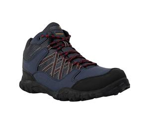 Regatta Edgepoint Hydropel Mid Height - Scarponcini da trekking da uomo, Blu, 44 EU
