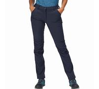 Regatta Fenton - Pantaloni a Gamba Corta in Softshell idrorepellenti e Antivento, da Donna, Donna, Pantaloni Bambino, RWJ177S, Marina Militare, 18 UK(44 EU)