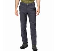 Regatta Fenton - Pantaloni da Uomo, idrorepellenti e Resistenti al Vento, Uomo, Pantaloni Bambino, RMJ189R, Sigillo Grigio, Size 40-inch