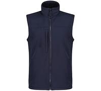 Regatta Flux Gilè Softshell Resistente ad Acqua e Vento Uomo (4XL) (Blu Navy)