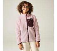 Regatta Frankie Warm Full Zip Fleece Rosa 6 Years Ragazzo