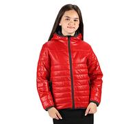 Regatta Giacca Bimbo Trapuntata Con Cappuccio Stormforce Idrorepellente E Comprimibile Baffled/quilted Jackets, Unisex bambini, Classic Red, 11-12