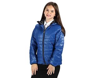 Regatta Giacca Bimbo Trapuntata Con Cappuccio Stormforce Idrorepellente E Comprimibile Baffled/quilted Jackets, Unisex bambini, Royal Blue, 5-6