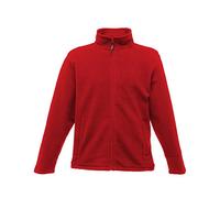 Regatta - Giacca da uomo con cappuccio e zip, giacca in micropile, Uomo, Full-Zip, Classic Red, 2X-Large