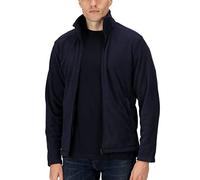 Regatta - Giacca da Uomo con Cappuccio e Zip, Giacca in Micropile, Uomo, Full-Zip, Dark Navy, L