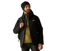 Regatta Giacca imbottita elasticizzata Highton da uomo, Nero (fiocchi d'oro), M