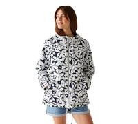 Regatta Giacca impermeabile Bayletta II da donna, Blu navy/Bianco Grande Floreale, 46
