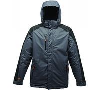 Regatta - Giacca Impermeabile in Poliestere Jacquard x-PRO Marauder Jacket, Uomo, Rg054/Tra366, Navy/Black, XL