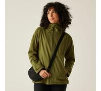 Regatta Giacca Impermeabile Okara Nephrite Green/Camo Green da Donna 44 IT Green