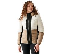 Piumino con cappuccio da donna Regatta Leedre Hybrid Blanc 42
