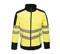 Regatta Giacca softshell professionale ad alta visibilità, impermeabile e traspirante
