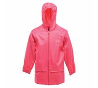 Regatta Stormbreak' Giacca Impermeabile Cuciture Nastrate Con Cappuccio Jackets Waterproof Shell, Unisex bambini, Jem, 7-8