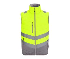 Regatta Gilet ad Alta Visibilità Tessuto Termico A Due Tonalità Uomo