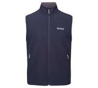 Regatta Gilet da uomo Bradwell III Softshell Antivento Scaldamuscoli Marina Militare L