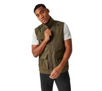 Regatta Gilet da Viaggio Leggero da Uomo, Cachi Scuro, XL