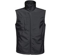 Regatta Gilet In Softshell Iii Strati Octagon Ii Uomo Impermeabile Traspirante E Antivento Bodywarmers, Uomo, Black(Black), 4XL