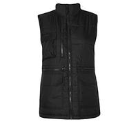 Regatta Gilet Steller Imbottito Multi-Tasche in Tessuto Ripstop Bodywarmers, Uomo, Black, L