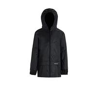 Regatta Great Outdoors - Stormbreak - Giacca Impermeabile Lunga - Bambini (7-8 Anni) (Nero)