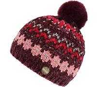 Regatta Hedy Lux-Cappello III in ciniglia con Filo di Lrex e Pompon in Pelliccia Sintetica, Copricapo Unisex-Bambini e Ragazzi, Viola, 4-6