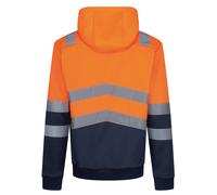 Regatta High Visibility Pro Hi-Vis Overhead Hoodie TRF663 - Kangaroo Pocket