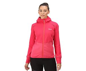 Regatta, Highton Pro Fleece Pile da donna elasticizzato, con cappuccio e zip intera, Caratterizzato da tessuto Extol Stretch, Adatto per passeggiate ed escursioni,