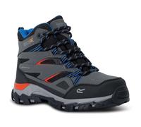 Regatta Holcombe - Scarponi da trekking per bambini, impermeabili e traspiranti, perfetti per attività all'aperto e alpinismo, Grigio, 37 EU