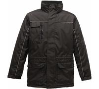 Regatta Hydrometer - Parka da uomo, Uomo, Giacca, Rg062/Tra373, Nero/Nero, XXL