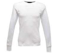 Regatta Intimo Termico Manica Lunga Thermal Vest Base Layer, Uomo, White, L