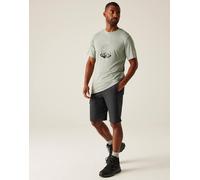 Regatta - Isoflex Highton II - Pantaloncini taglio lungo da trekking color cenere-Grigio 58