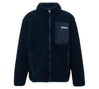 Regatta Junior Fleece Felpa in Pile Frankie Cerniera Intera, Blu Navy, 9-10 Jahre Unisex-Bambini e Ragazzi