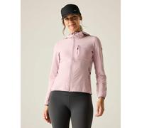 Regatta - Kemilia - Top midlayer con cappuccio e zip lilla cipria-Rosa 44