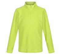 Regatta Kids' Hot Shot II Half Zip Fleece Jacket, Pile Bambina Bambino, Bright Kiwi,