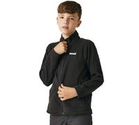 Regatta 'king Ii' Pile Leggero Con Cerniera Su Tutta La Lunghezza Fleece, Unisex bambini, Black/Black, 5-6