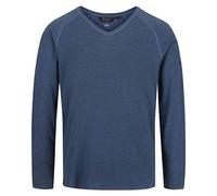 Regatta Kiro II Coolweave Organic Cotton Enzyme Washed for Soft Handle V-Neck, T-Shirt/Polo/Gilet Uomo, Denim Scuro, XXL