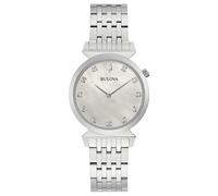 Bulova Orologio Analogico al Quarzo Unisex Bambini con Cinturino in Acciaio Inossidabile 96P216