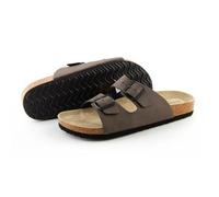 Regatta Lady Mia - Pantofole da donna marroni, comodi sandali estivi con plantare anatomico in sughero e cinghie regolabili, marrone, 38 EU