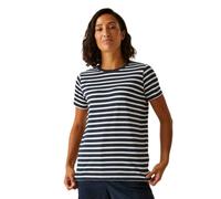 Maglietta da donna Regatta Bayletta SS Tee Taglia: M / Colore: blu/bianco