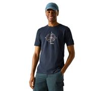 Maglietta da uomo Regatta Cline IX Taglia: XXXL / Colore: blu scuro