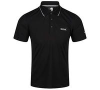 Regatta Maverick V' Polo Ad Asciugamento Rapido Per L'attività Fisica T-shirts/polos/vests, Uomo, Black, L