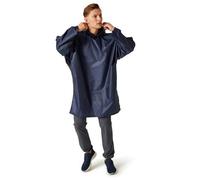Regatta Mens Fedrik Waterproof Hooded Poncho, Poncho Impermeabile con Cappuccio Uomo, Navy, L