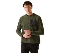 Regatta Mens Frankie Fleece Crewneck Sweatshirt Pullover, Cachi Scuro, XL Uomo