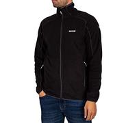 Regatta Men's Hadfield Full Zip Fleece Jacket Giacca in Pile, Nero, M Uomo
